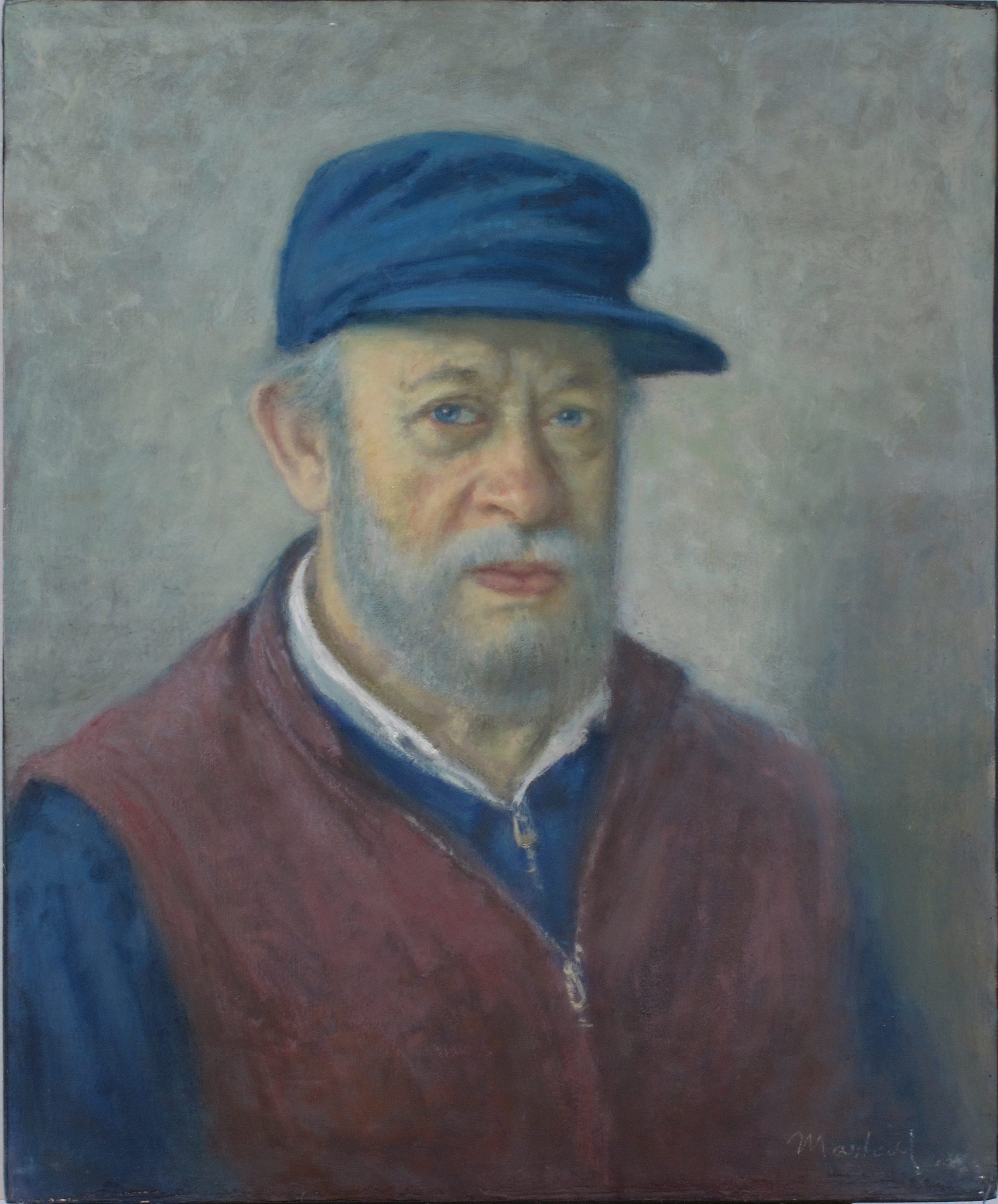 portrait de Jacob avec une casquette Bleue